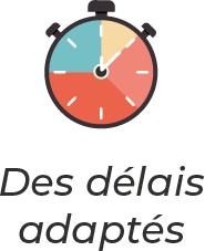 Des délais adaptés