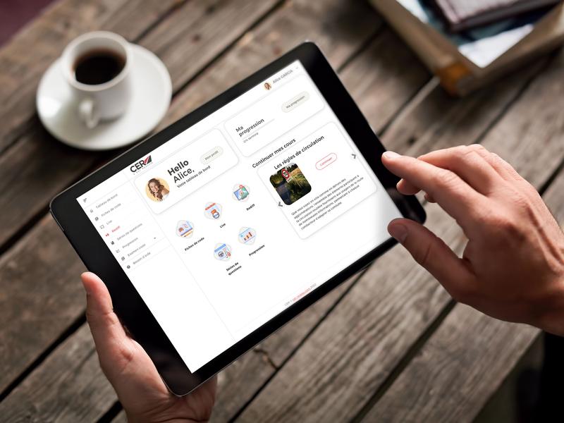 Révisions du code sur tablette
